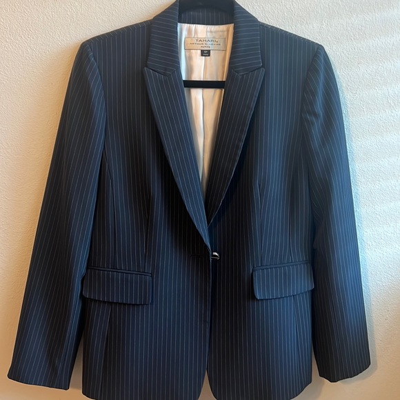 Navy Blue with Stripes Blazer - Picture 1 of 1